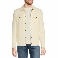 Wholesale ✔️ Murano Liquid Luxury Neo-Worker Jacket Ecru 👏