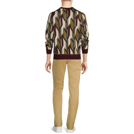 Best deal โญ Murano Geo Jacquard Crew Neck Sweater Black ๐ฅ 4 Best deal โญ Murano Geo Jacquard Crew Neck Sweater Black ๐ฅ - Image 4