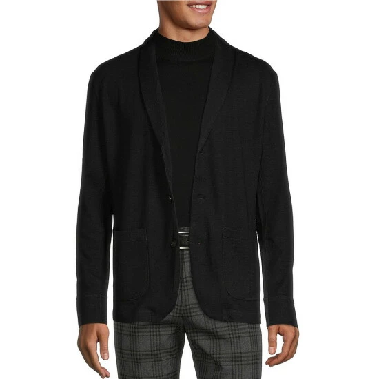 New β Murano Big & Tall Electric Jungle Collection Slim-Fit Knit Cardigan Charcoal π 1 New β Murano Big & Tall Electric Jungle Collection Slim-Fit Knit Cardigan Charcoal π