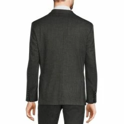 Alternative view of Hot Sale 💯 Murano Intergalactic Collection Slim-Fit Dobby Suit Separates Blazer Black 😍