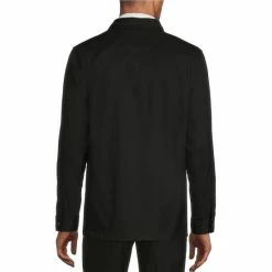 Discount ⌛ Murano Electric Jungle Collection Slim-Fit Solid Blazer Black 👏 -Murano Shop unnamed file 1047