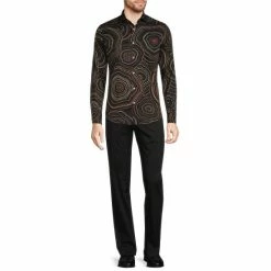 Cheapest โค๏ธ Murano Intergalactic Collection Slim-Fit Geode Print Long-Sleeve Woven ๐ Shirt Black ๐ 6 Cheapest โค๏ธ Murano Intergalactic Collection Slim-Fit Geode Print Long-Sleeve Woven ๐ Shirt Black ๐ -Murano Shop unnamed file 1051