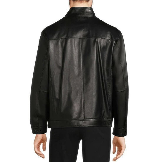 Hot Sale π Murano Leather Side Rib Jacket Black π₯° 3 Hot Sale π Murano Leather Side Rib Jacket Black π₯° - Image 3
