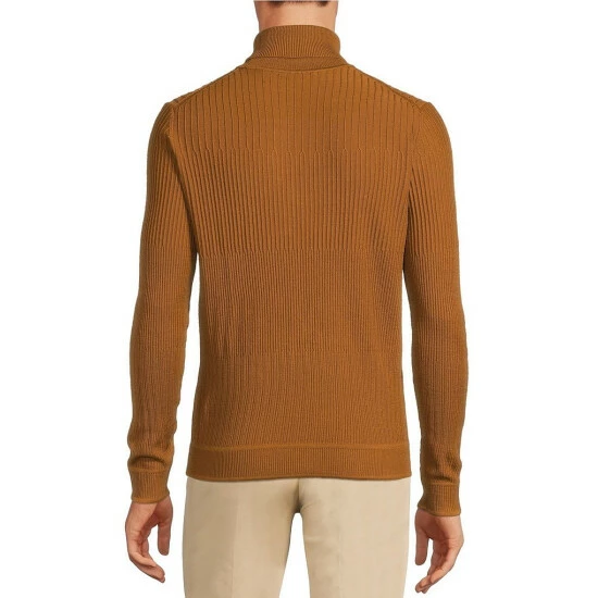 Top 10 😍 Murano Intergalactic Collection Textured Turtleneck Sweater Copper 👍 2 Top 10 😍 Murano Intergalactic Collection Textured Turtleneck Sweater Copper 👍 - Image 2