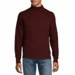 Best deal ⭐ Murano Intergalactic Collection Textured Solid Turtleneck Sweater Cream 🎁 -Murano Shop unnamed file 1094