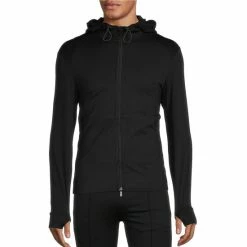Cheapest ❤️ Murano Slim-Fit Solid Performance Full-Zip Hoodie Black 🔔 -Murano Shop unnamed file 1111