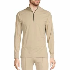 Promo 🔔 Murano Performance Quarter-Zip Mock 👚 Shirt Black 🧨 -Murano Shop unnamed file 1134