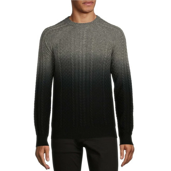 Brand new ๐ Murano Intergalactic Collection Dip Dye Cable Sweater Black ๐ 1 Brand new ๐ Murano Intergalactic Collection Dip Dye Cable Sweater Black ๐