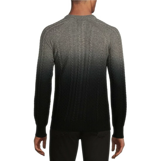 Brand new ๐ Murano Intergalactic Collection Dip Dye Cable Sweater Black ๐ 2 Brand new ๐ Murano Intergalactic Collection Dip Dye Cable Sweater Black ๐ - Image 2