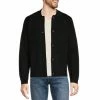 New 🔔 Murano Intergalactic Collection Button Front Utility Cardigan Black 👏