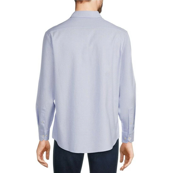 Promo π Murano Diamond Patern Long-Sleeve Woven π Shirt Light Blue 𧨠2 Promo π Murano Diamond Patern Long-Sleeve Woven π Shirt Light Blue 𧨠- Image 2