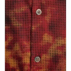 Discount ✨ Murano Intergalactic Collection Slim-Fit Lava Print Long-Sleeve Woven 👕 Shirt Red ✔️ -Murano Shop unnamed file 1246