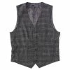 Deals 🥰 Murano Windowpane Patch Pocket Vest Charcoal 🔥