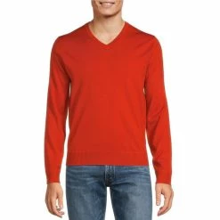 Deals 😉 Murano Performance Solid V-Neck Sweater Green 🤩 -Murano Shop unnamed file 125