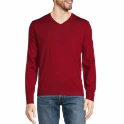 Deals 😉 Murano Performance Solid V-Neck Sweater Green 🤩 -Murano Shop unnamed file 126