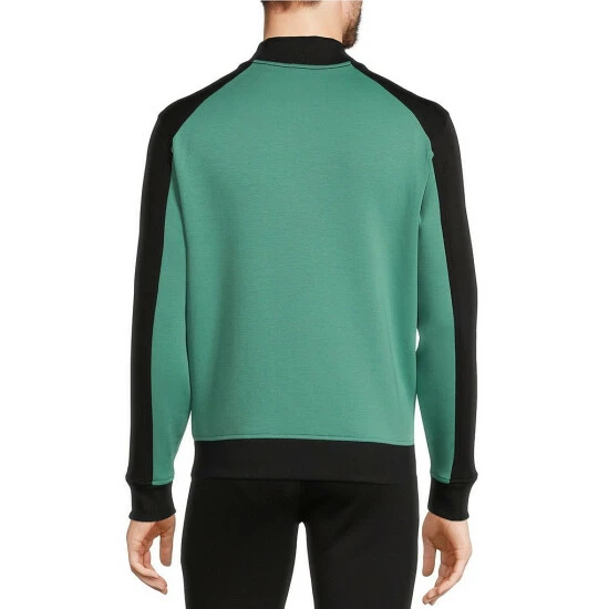 Best Sale ๐ Murano Liquid Luxury Slim-Fit Color Block Full-Zip Jacket Black/green ๐ 2 Best Sale ๐ Murano Liquid Luxury Slim-Fit Color Block Full-Zip Jacket Black/green ๐ - Image 2
