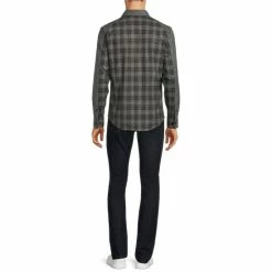 Outlet 😀 Murano Electric Jungle Collection Slim-Fit Plaid Pieced Long-Sleeve Woven 👕 Shirt Jacket Black 🔔 7 Outlet 😀 Murano Electric Jungle Collection Slim-Fit Plaid Pieced Long-Sleeve Woven 👕 Shirt Jacket Black 🔔 -Murano Shop unnamed file 1268