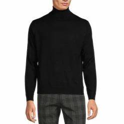 Coupon 🎉 Murano Performance Solid Turtleneck Sweater Black 🥰 -Murano Shop unnamed file 130
