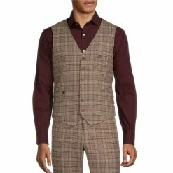 Brand new 💯 Murano Patch Pocket Suit Separates Vest Brown 🧨