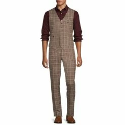 Brand new 💯 Murano Patch Pocket Suit Separates Vest Brown 🧨 -Murano Shop unnamed file 1312