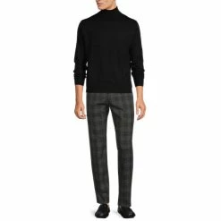 Coupon 🎉 Murano Performance Solid Turtleneck Sweater Black 🥰 -Murano Shop unnamed file 132