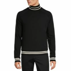 Hot Sale ⭐ Murano Intergalactic Collection Slim-Fit French Terry Turtleneck Light Sand 🔥