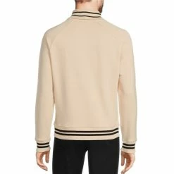 Hot Sale ⭐ Murano Intergalactic Collection Slim-Fit French Terry Turtleneck Light Sand 🔥 -Murano Shop unnamed file 1352