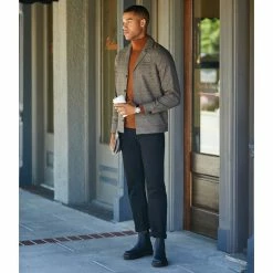 Buy 😀 Murano Intergalactic Collection Slim-Fit Plaid 👕 Shirt Jacket Brown ⭐ -Murano Shop unnamed file 1357