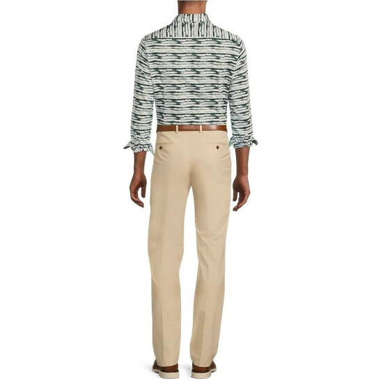 Hot Sale ❤️ Murano Electric Jungle Collection Slim-Fit Zipper Print Long-Sleeve Woven 👕 Shirt White Multi ❤️ 4 Hot Sale ❤️ Murano Electric Jungle Collection Slim-Fit Zipper Print Long-Sleeve Woven 👕 Shirt White Multi ❤️ - Image 4