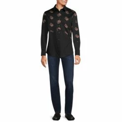 Cheapest 🎉 Murano Sateen Mermaid Pieced Print Long-Sleeve Woven 👕 Shirt Black ❤️ 6 Cheapest 🎉 Murano Sateen Mermaid Pieced Print Long-Sleeve Woven 👕 Shirt Black ❤️ -Murano Shop unnamed file 1399
