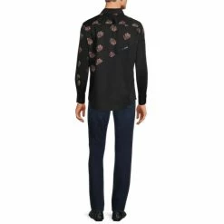 Cheapest 🎉 Murano Sateen Mermaid Pieced Print Long-Sleeve Woven 👕 Shirt Black ❤️ 7 Cheapest 🎉 Murano Sateen Mermaid Pieced Print Long-Sleeve Woven 👕 Shirt Black ❤️ -Murano Shop unnamed file 1400