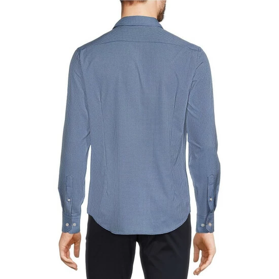 Wholesale ๐ Murano Big & Tall Slim-Fit Dot Print Performance Stretch Long-Sleeve Woven ๐ Shirt Blue/red ๐ 2 Wholesale ๐ Murano Big & Tall Slim-Fit Dot Print Performance Stretch Long-Sleeve Woven ๐ Shirt Blue/red ๐ - Image 2