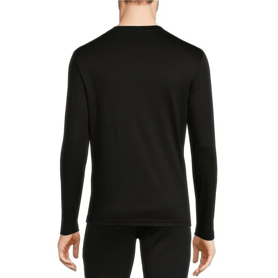 Best deal ๐ Murano Electric Jungle Collection Slim-Fit Flocked Fern Long-Sleeve Tee Black ๐ 2 Best deal ๐ Murano Electric Jungle Collection Slim-Fit Flocked Fern Long-Sleeve Tee Black ๐ - Image 2