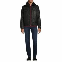 Coupon ⌛ Murano Sherpa Collar Trucker Jacket Black ⌛ -Murano Shop unnamed file 1434