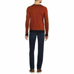 Budget 😍 Murano Archive Collection Argyle V-Neck Sweater Gold 😉 -Murano Shop unnamed file 1446