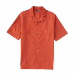 Best deal ✨ Murano May Collection Solid Button Front Short-Sleeve Woven 👚 Shirt Black 🔥