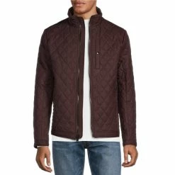 Outlet 🌟 Murano Diamond Quilted Jacket Merlot 🌟