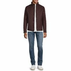 Outlet 🌟 Murano Diamond Quilted Jacket Merlot 🌟 -Murano Shop unnamed file 154