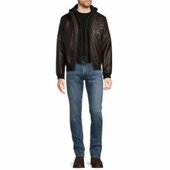 Budget 😉 Murano Faux Leather Hooded Jacket Black ⌛ -Murano Shop unnamed file 168