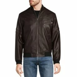 Budget 😉 Murano Faux Leather Hooded Jacket Black ⌛ -Murano Shop unnamed file 169