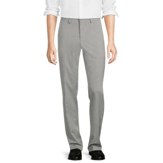 Top 10 ๐ Murano Wardrobe Essentials Alex Slim-Fit TekFit Waistband Suit Separates Flat-Front ๐ Dress Pants Light Grey โญ 8 Top 10 ๐ Murano Wardrobe Essentials Alex Slim-Fit TekFit Waistband Suit Separates Flat-Front ๐ Dress Pants Light Grey โญ - Image 8