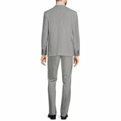 Outlet 🔔 Murano Collezione Slim-Fit Performance Bi-Stretch Wool Blend Suit Separates Blazer Grey 🧨 -Murano Shop unnamed file 204