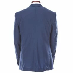 Outlet 🔔 Murano Collezione Slim-Fit Performance Bi-Stretch Wool Blend Suit Separates Blazer Grey 🧨 -Murano Shop unnamed file 206