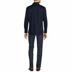 Promo ✨ Murano Non-Iron Slim Fit Spread Collar Cool Max Knit 👗 Dress 👚 Shirt White 👍 -Murano Shop unnamed file 243