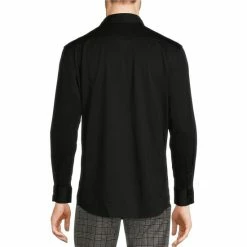 Promo ✨ Murano Non-Iron Slim Fit Spread Collar Cool Max Knit 👗 Dress 👚 Shirt White 👍 -Murano Shop unnamed file 245