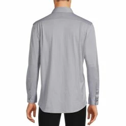 Promo ✨ Murano Non-Iron Slim Fit Spread Collar Cool Max Knit 👗 Dress 👚 Shirt White 👍 -Murano Shop unnamed file 248