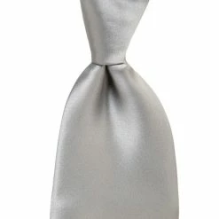 Brand new ✨ Murano Solid Narrow 3 1/8#double; Silk Tie Grey 🔥