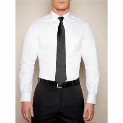 Brand new ✨ Murano Solid Narrow 3 1/8#double; Silk Tie Grey 🔥 -Murano Shop unnamed file 274