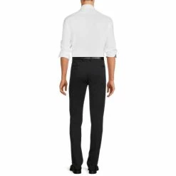 Cheap 🎁 Murano Wardrobe Essentials Alex Slim-Fit Knit Suit Separates Flat-Front 👗 Dress Pants Black 🤩 -Murano Shop unnamed file 286