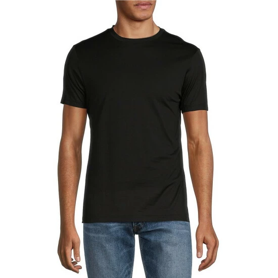 Top 10 ✨ Murano Wardrobe Essentials Liquid Luxury Slim-Fit Short-Sleeve Tee Grey Heather 💯 5 Top 10 ✨ Murano Wardrobe Essentials Liquid Luxury Slim-Fit Short-Sleeve Tee Grey Heather 💯 - Image 5